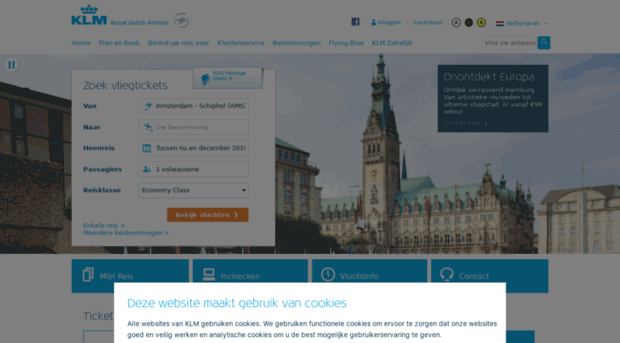 vliegtickets.klm.com
