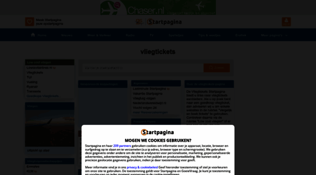 vliegtickets.startpagina.nl