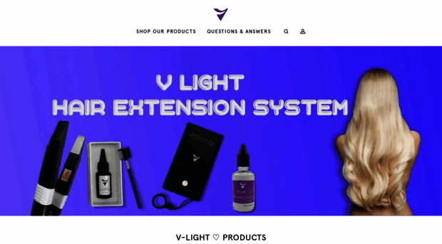 vlighthairextensions.com