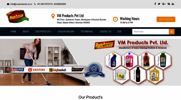 vmproducts.co.in