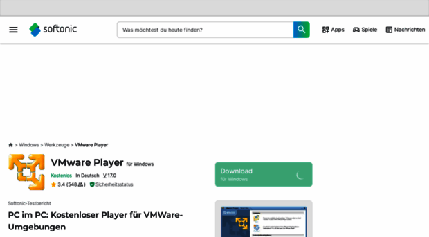 vmware-player.softonic.de