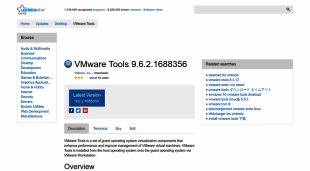 vmware-tools.updatestar.com