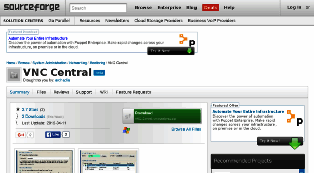 vnccentral.sourceforge.net