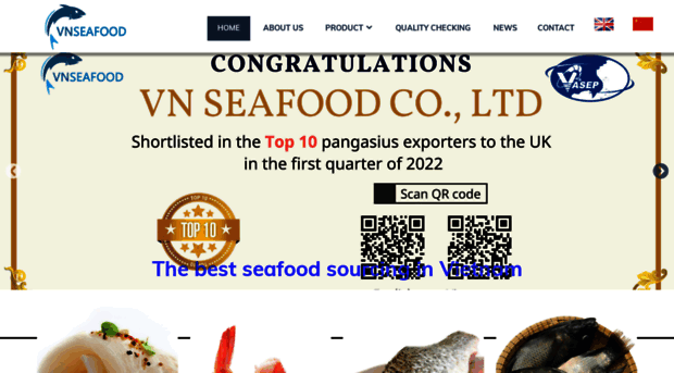 vnseafoods.com