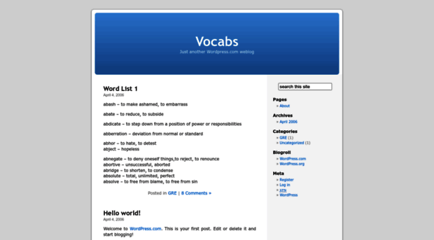 vocabs.wordpress.com