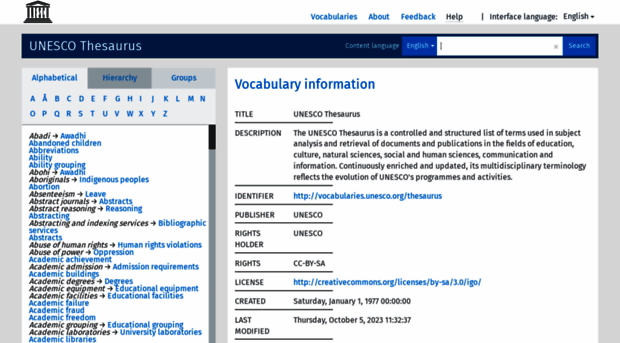 vocabularies.unesco.org