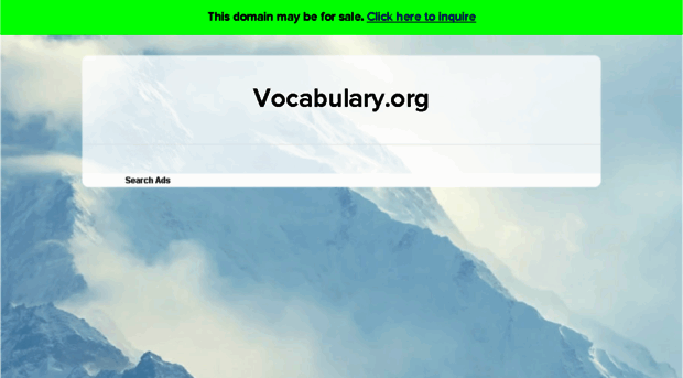 vocabulary.org