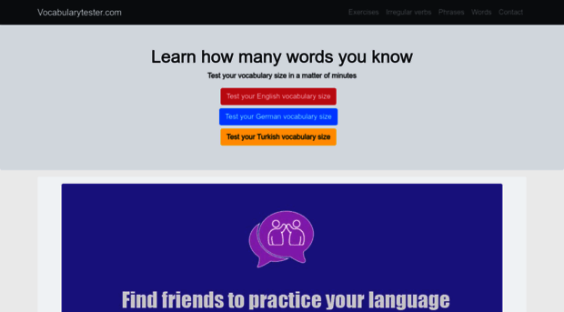 vocabularytester.com