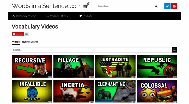 vocabularyvideos.com