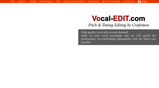 vocal-edit.com