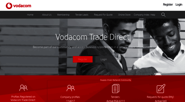 vodacom-tradedirect.co.za