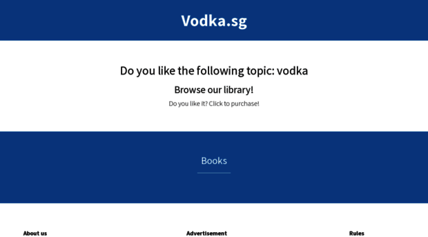 vodka.sg