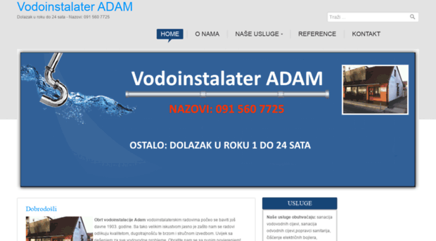 vodoinstalater-adam.com