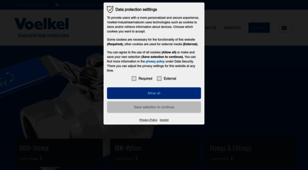 voelkel-industriearmaturen.com