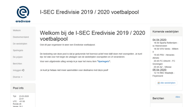 voetbalpool-isec.nl