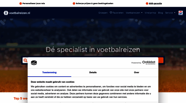 voetbalreizen.nl