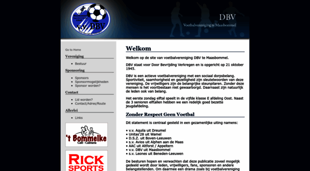 voetbalvereniging-dbv.nl