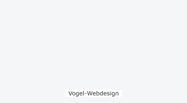 vogel-webdesign.ch