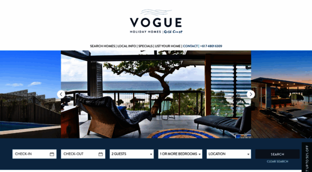 vogueholidayhomes.com