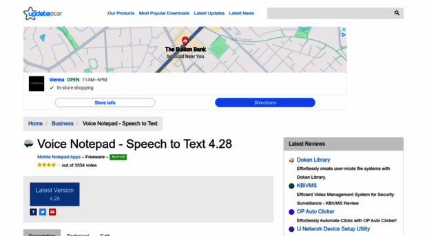 voice-notepad-speech-to-text.updatestar.com