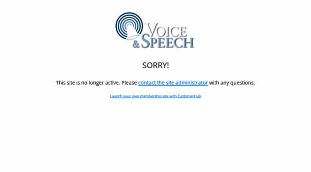 voiceandspeech.customerhub.net