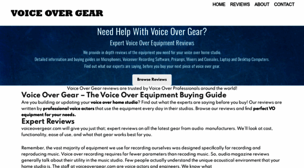 voiceovergear.com