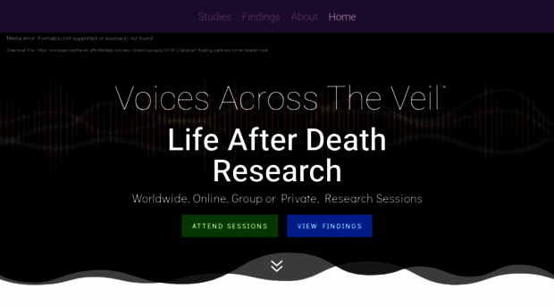 voicesacrosstheveil.afterlifedata.com