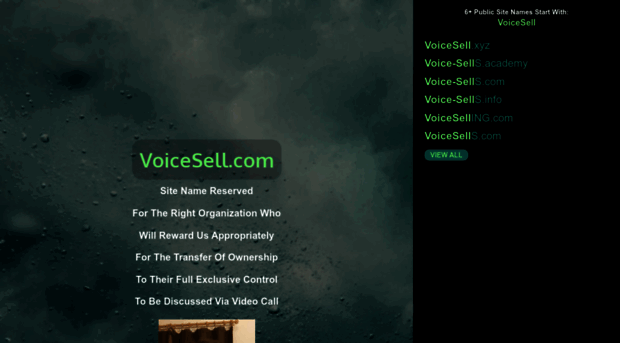 voicesell.com