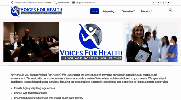 voicesforhealth.com