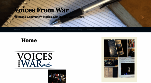 voicesfromwar.org