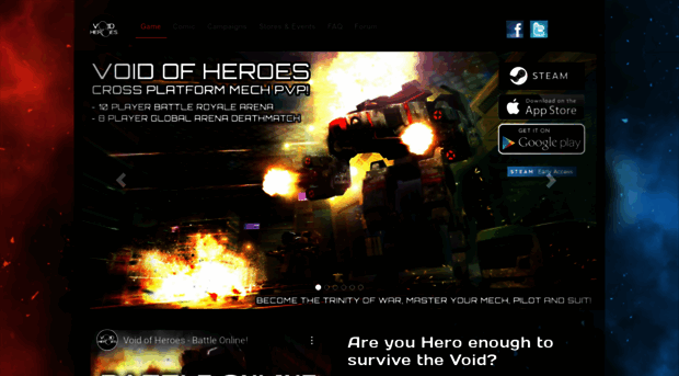 voidofheroes.com