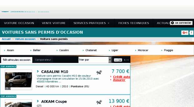 voiture-sans-permis.auto-selection.com