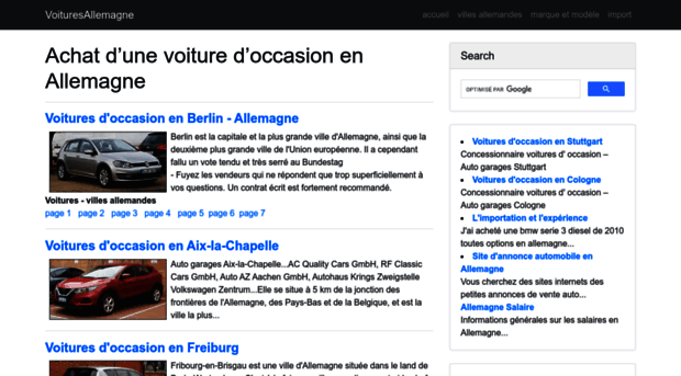 voituresoccasionallemagne.com