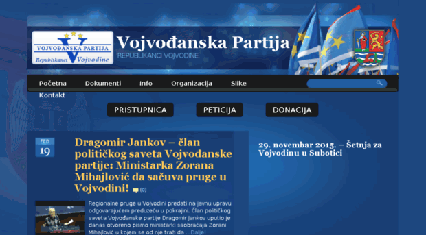 vojvodjanskapartija.org.rs