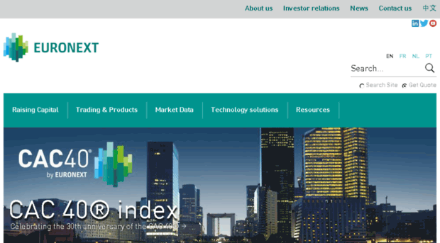 volatility.euronext.com