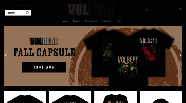 volbeatmerch.com