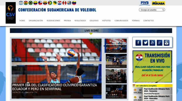 CSV - Confederación Sudamericana de Voleibol - ¡CSVP EN GUYANA