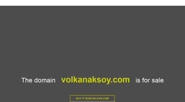 volkanaksoy.com