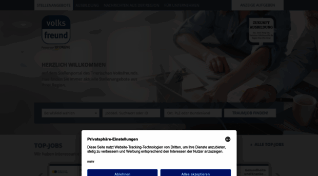 volksfreund.stellenanzeigen.de