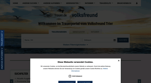 volksfreund.trauer.de