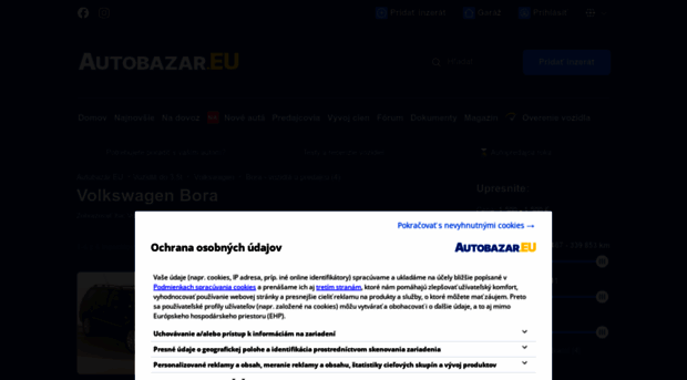 volkswagen-bora.autobazar.eu