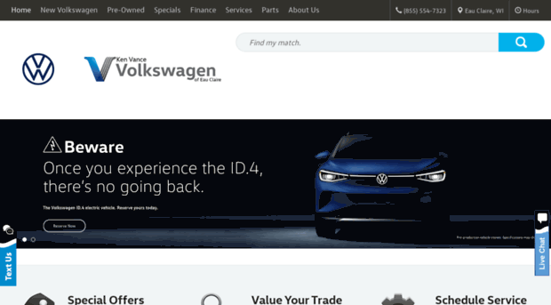 volkswagenofeauclaire.com
