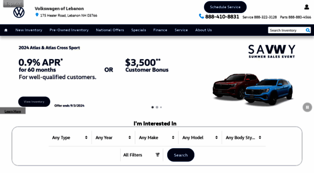 volkswagenoflebanon.com