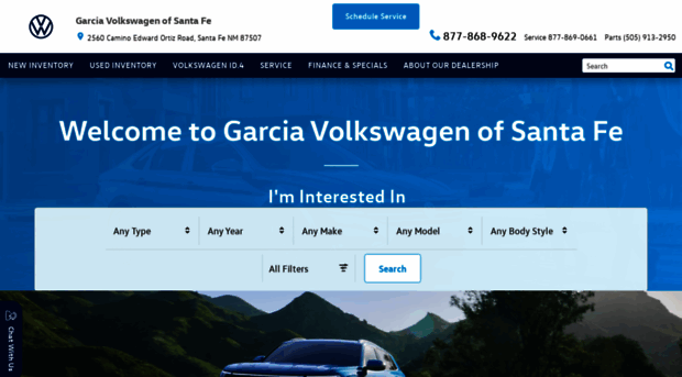 volkswagenofsantafe.com