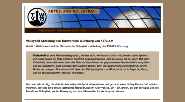 volleyball-wuerzburg.de