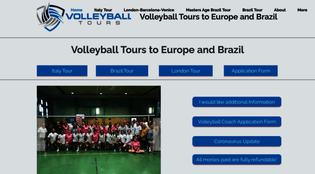 volleyballtours.com