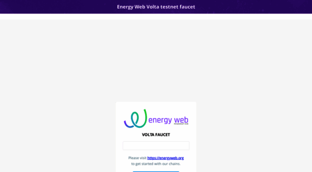 voltafaucet.energyweb.org