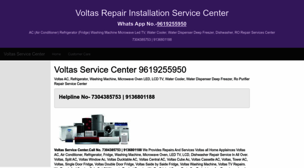 voltasservicecenterindia.com