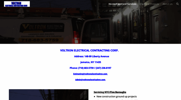 voltronelectricalnyc.com