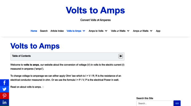 voltstoamps.com